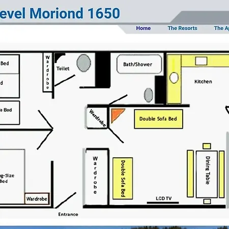 Moriond 1650 - 2 Bedrooms - Sleeps 8